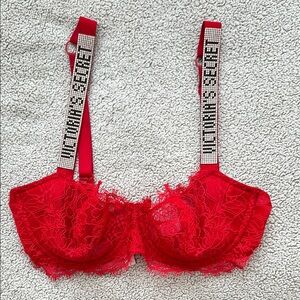 vs unlined push up bra